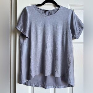 Unique Jcrew Satin Back T-shirt